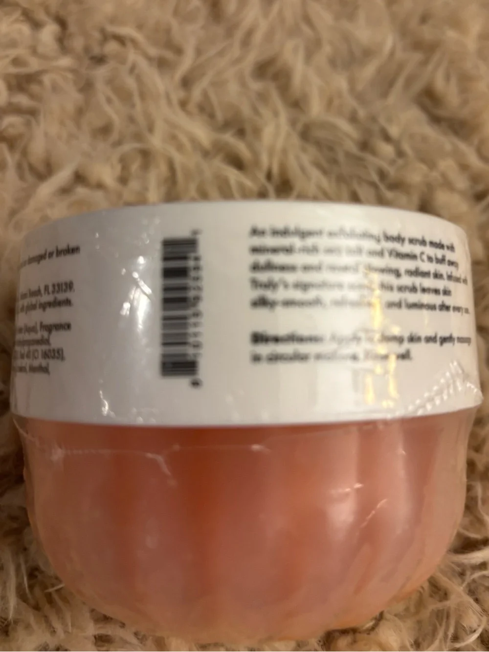 NWT  Mango Margs Exfoliating Body Scrub Mango Pineapple Sea Salt 8.79 fl oz